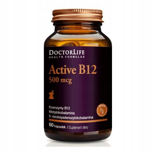  Doctor Life Active B12 dietary supplement vitamin B12 tablets 60 pcs.