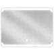 Bathroom mirror Mexen wall mirror, rectangular, 80 x 60 cm