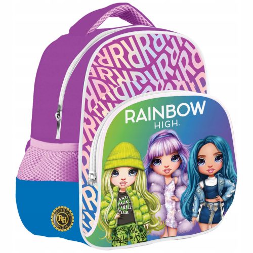 Stylish Rainbow High Silver Style Preschool Backpack
