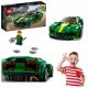  LEGO Technic Bricks Lego Speed Champion fast green racing car with a car figure 2in1 7690751