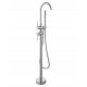 Calani Nexos freestanding bath and shower faucet, gold