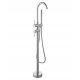 Calani Nexos freestanding bath and shower faucet, gold