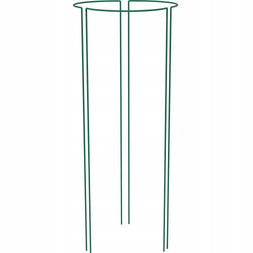  Flower stand made of steel 115 cm, green, 3 pieces