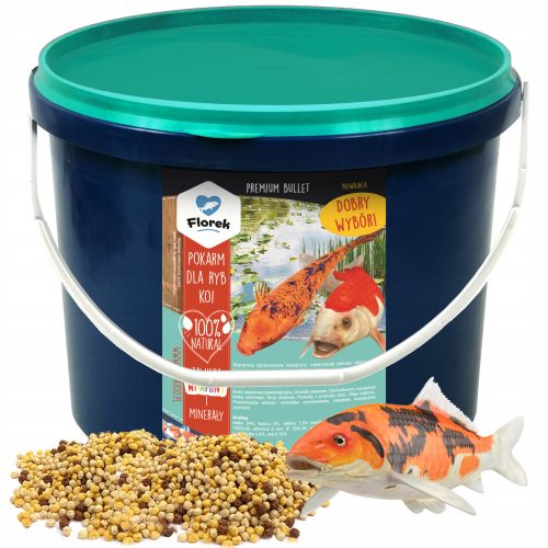  Food for Koi Fish, Carp Food, Pond, 5 kg