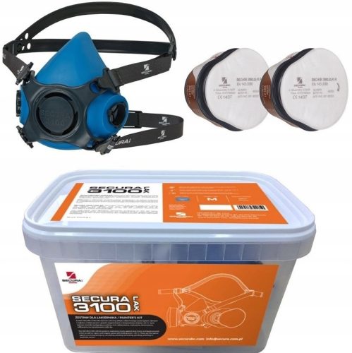 Secura SECURA3100-LAK half-mask paint mask
