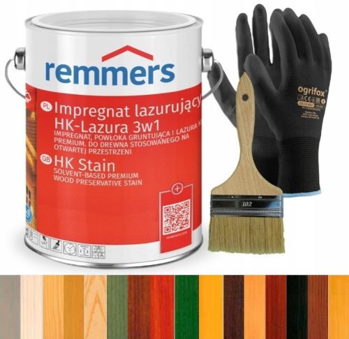 Remmers HK-Lasur Wood Impregnation 2.5L COLOURS