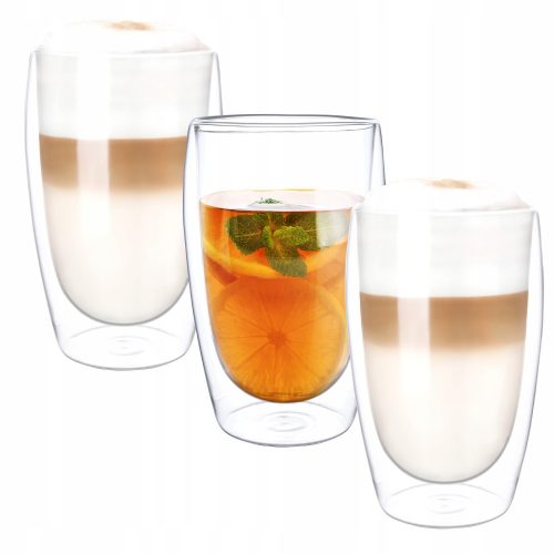 Glasses and cups Wessper latte glasses 450 ml 1 pc.