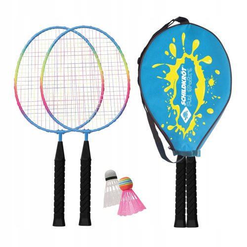 Schildkrot Badminton Set Junior Racket with Shuttlecock + MASTERSPORTS Healthy Living Guide