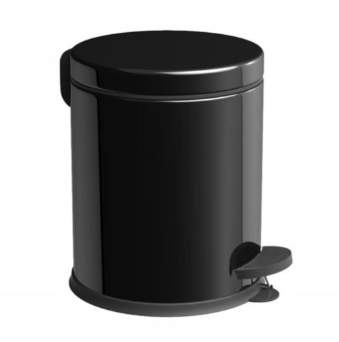 Waste bin for bathroom EASYFORM waste bin 3 l black