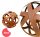  Rustic decorative ball 20 cm - garden terrace