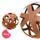  Rustic decorative ball 20 cm - garden terrace