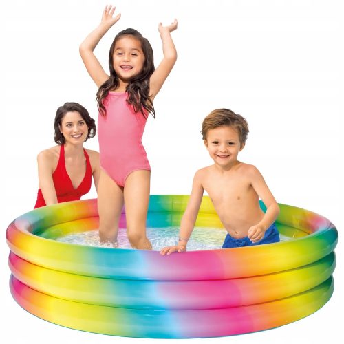 Intex round inflatable pool 147 x 147 cm