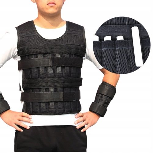  Weighted vest adjustable up to 30 Kg