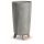  Flowerpot 44.5 x 23.9 cm, gray plastic