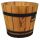  Drewdon flowerpot 35 cm x 35 x 30 cm, wood, brown and beige tones