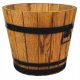  Drewdon flowerpot 35 cm x 35 x 30 cm, wood, brown and beige tones