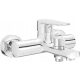 Single-lever wall-mounted bathtub faucet Deante TUBO, chrome