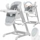  Carello high chair 100 x 57 x 97 cm + Septona Baby Dermasoft Family Chamomile wet wipes 1 x 12 pcs.