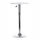 CorpoComfort round silver kitchen table 60 x 60 x 110 cm