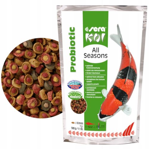  Sera Koi All Seasons Probiotic Fish Food 500g