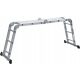 Skiva ladder 4.5 m aluminum 12 to 150 kg