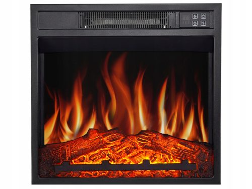 Built-in fireplace with heating function, electric ArtiFlame black 1800 W 45.7 x 43.5 x 12.8 cm