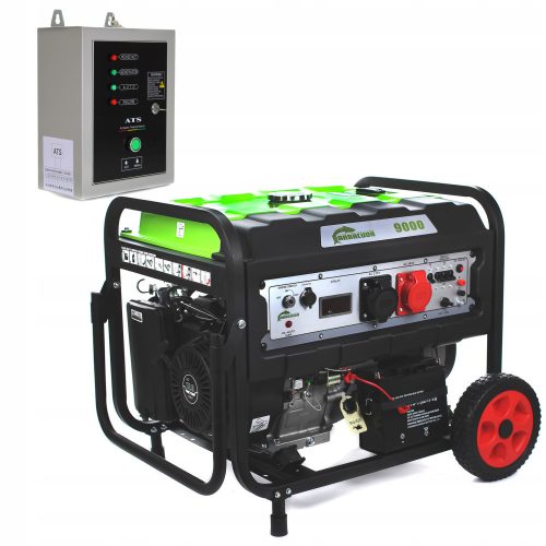 Portable three-phase generator Barracuda 9000 W petrol