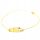  Children's gold bracelet with a 585 plate