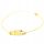  Children's gold bracelet with a 585 plate