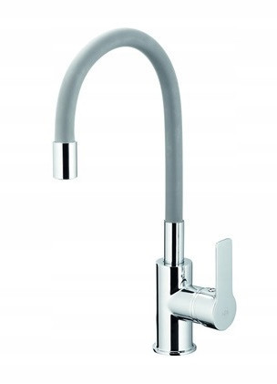  KFA floor-standing kitchen faucet Rumba fittings, grey