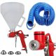 Plaster gun for painting walls, 6 l hose + spiral hose, pneumatic hose 5 x 8 mm, 20 m