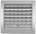 Ventilation grille Kotarbau silver