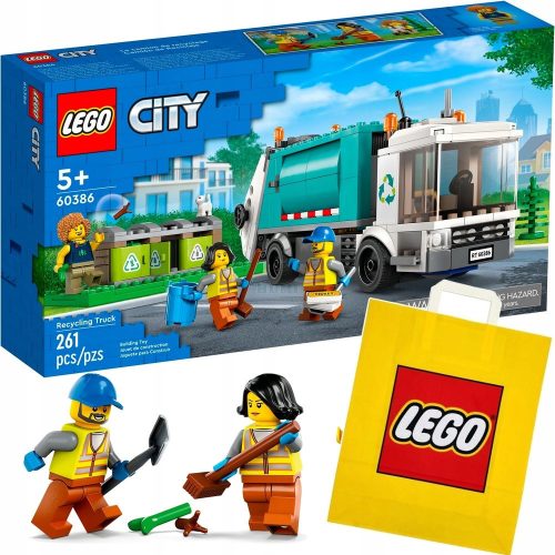  LEGO City 60386 Recycling Truck + VP Paper Bag LEGO 6315792 Medium