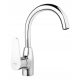 Ferro Algeo floor-standing washbasin mixer, chrome