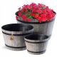  KADAX FLOWER POT GARDEN POWER 23+30+40cm GRAY