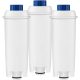  Violo filter insert for DELONGHI ECAM DINAMICA ELETTA coffee machine, 3-pcs.