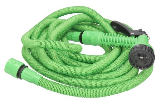  EXTENDABLE GARDEN HOSE 15M+ SUPER POWERFUL GUN