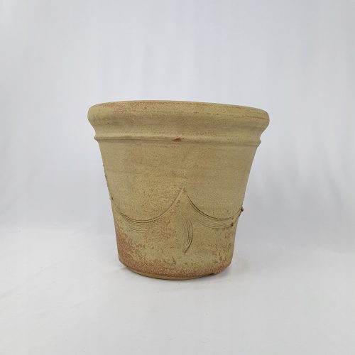  Flowerpot Eco Line Sp z o. 30 cm x 30 x 25 cm Ceramic cream, natural, shades of blue, brown and beige, terracotta