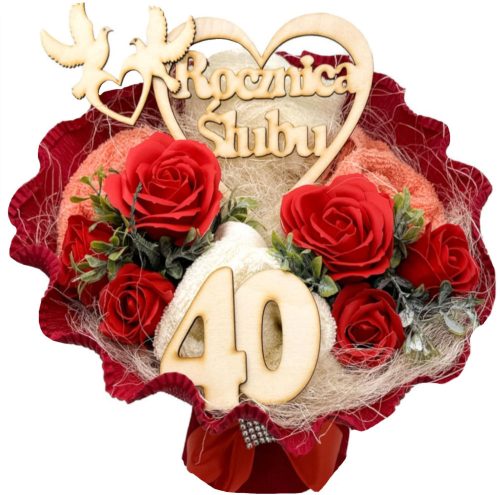 Sets Towels Bouquet Towels GIFT Wedding Anniversary 30 40 50