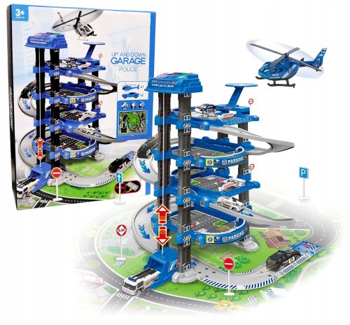  STOREY GARAGE PARKING LOT HELICOPTER ELEVATOR POLICE