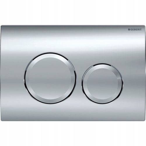 Geberit Delta 20 silver WC flush button