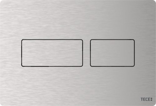Tece toilet flush button made of solid silver