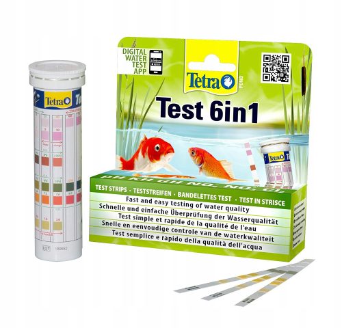  Tetra Pond 6in1 test strips 25 pieces