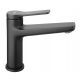 Ferro Stratos Black Freestanding Basin Faucet