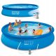 Garden pools - Models 2024/2025 Intex round extension pool 396 x 396 cm