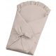  COTTON BUCKLE WRAP WITH SOFT RUFFLE