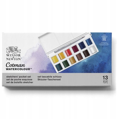  Winsor & Newton Watercolor Paints 12 pcs. x 50 ml