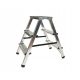 Drabest ladder 2.61 m aluminum up to 125 kg