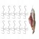 Smoking hook - Triple smoking hook for smoking fish Grillpal 25 mm 24 cm