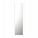 Bathroom mirror wall mirror made of gold and chrome, rectangular, metal frame, 430 x 1630 mm